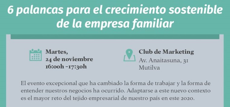 Las palancas crecimiento sostenible